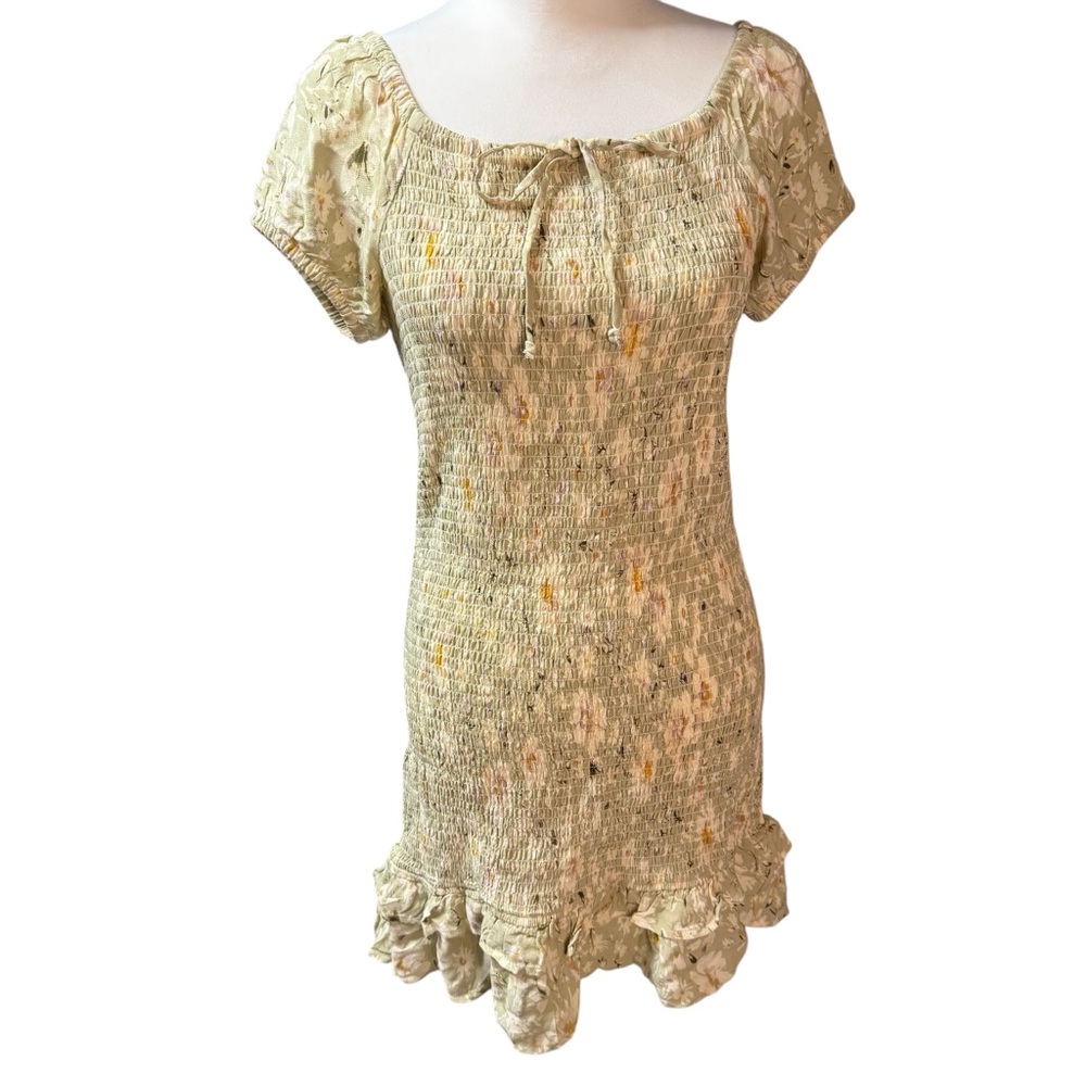 American Eagle Outfitters Women’s Medium Floral Smocked Spring Dress new nwt